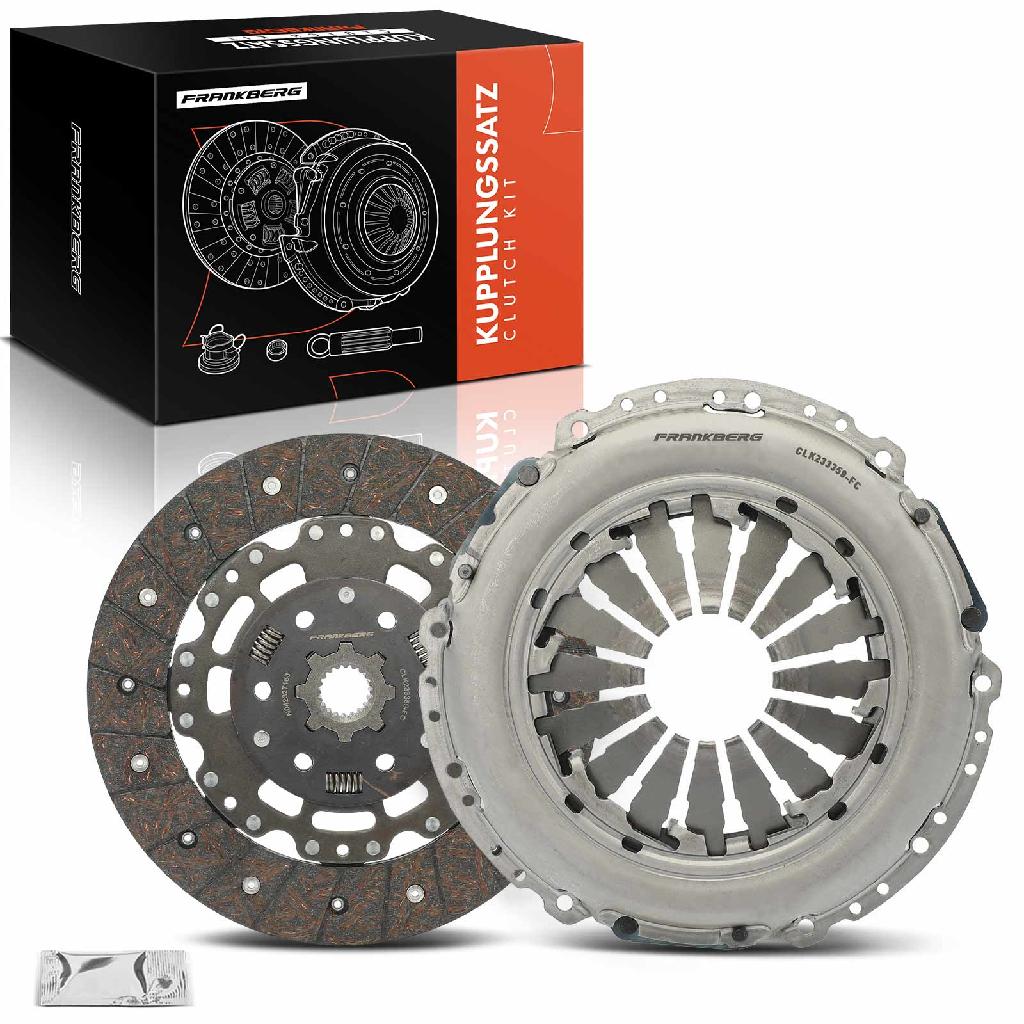 Frankberg 1x Kupplungssatz für Alfa Romeo Giulietta Mito Fiat 500/595/695 500C/595C/695C Bravo II Punto Lancia Delta III