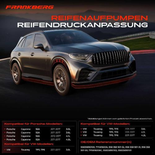 1x Luftfederung Kompressor für VW Touareg 7P5 7P6 Porsche Cayenne 92A 2011-2017 Bild 1x Luftfederung Kompressor für VW Touareg 7P5 7P6 Porsche Cayenne 92A 2011-2017
