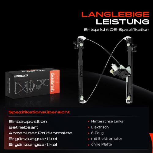 1x Fensterheber Hinten Links für Land Rover Range Rover IV 4 L405 SUV Bild 1x Fensterheber Hinten Links für Land Rover Range Rover IV 4 L405 SUV