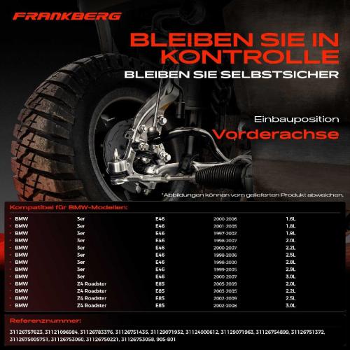 2x Lagerbuchse Vorderachse für BMW 3er E46 3er Cabriolet 3er Compact 3er Coupe 3er Touring Z4 Roadster E85 Bild 2x Lagerbuchse Vorderachse für BMW 3er E46 3er Cabriolet 3er Compact 3er Coupe 3er Touring Z4 Roadster E85
