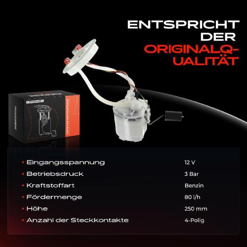 1x Kraftstoffpumpe für Ford Mondeo III B5Y Mondeo III Stufenheck B4Y Mondeo III Turnier BWY 2000-2007 Bild 1x Kraftstoffpumpe für Ford Mondeo III B5Y Mondeo III Stufenheck B4Y Mondeo III Turnier BWY 2000-2007