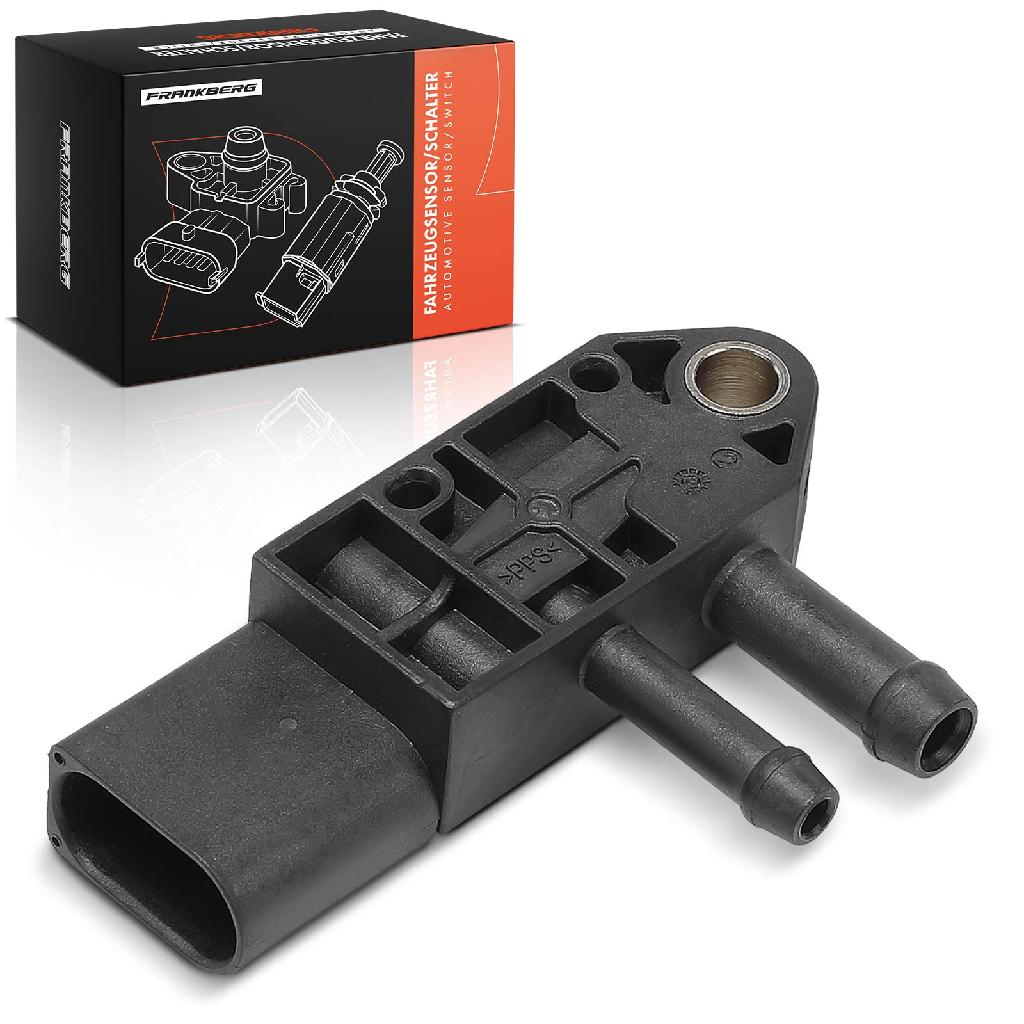 1x Abgasdrucksensor für VW Golf 6 Passat Audi A1 A3 A4 Q3 Q5 TT Seat Ibiza Skoda