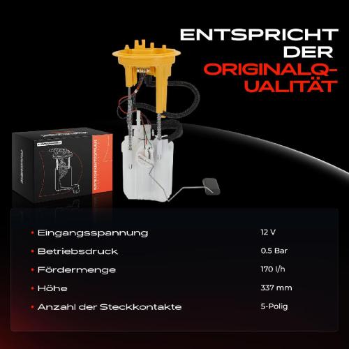 1x Kraftstoffpumpe für VW Tiguan 5N 2.0L 2008-2011 Bild 1x Kraftstoffpumpe für VW Tiguan 5N 2.0L 2008-2011