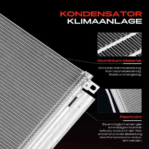 Frankberg 1x Kondensator Klimaanlage für Hyundai iX55 3.0 V6 CRDi 4WD 3.8 V6 4WD 2008-2012 Bild Frankberg 1x Kondensator Klimaanlage für Hyundai iX55 3.0 V6 CRDi 4WD 3.8 V6 4WD 2008-2012