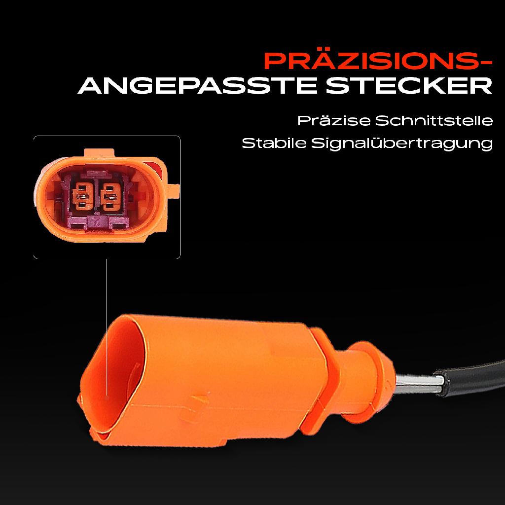 1x Abgastemperatursensor für VW Golf Passat Audi A3 Limousine Seat Leon Skoda Cupra