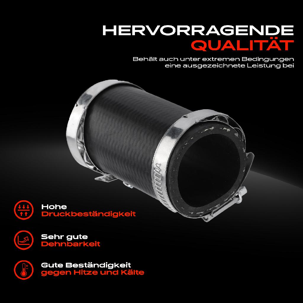1x Kühlerschlauch Turboschlauch für Audi Q7 4MB 4MG 4MQ Q7 Van 4MB 4MG VW Touareg CR7 RC8 2.0L 3.0L Bj ab 2015
