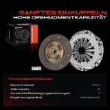 1x Kupplungssatz für Mercedes-Benz Sprinter 2-T Bus B901 B902 Sprinter 2-T Kasten Sprinter 2-T B903 B904 B905