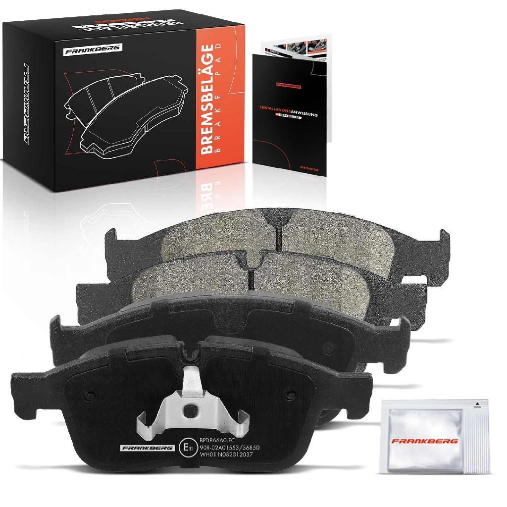 4x Bremsbeläge Vorderachse für Volvo XC60 156 XC60 I Van 2.0L 2.4L 2.5L 3.0L 3.2L 2015-2017