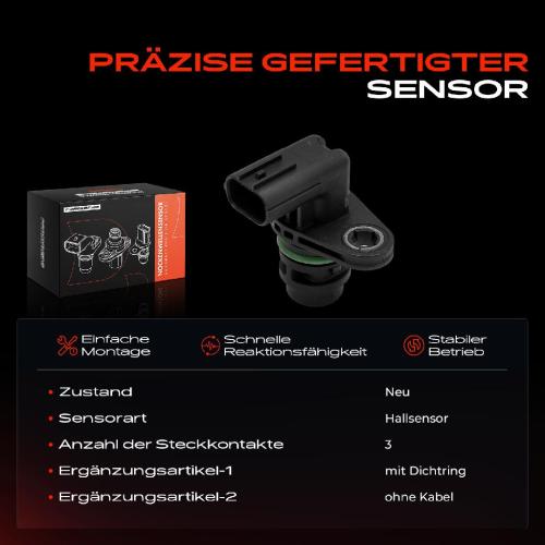 1x Nockenwellenposition Sensor für Chevrolet Captiva C100 C140 Opel Antara L07 2.2L Bild 1x Nockenwellenposition Sensor für Chevrolet Captiva C100 C140 Opel Antara L07 2.2L