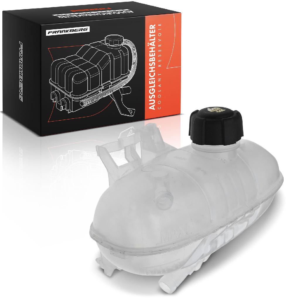 Frankberg 1x Ausgleichsbehälter Kühlmittelbehälter für Nissan NV300 Opel Vivaro Renault Trafic III 1.6L Bj ab 2014