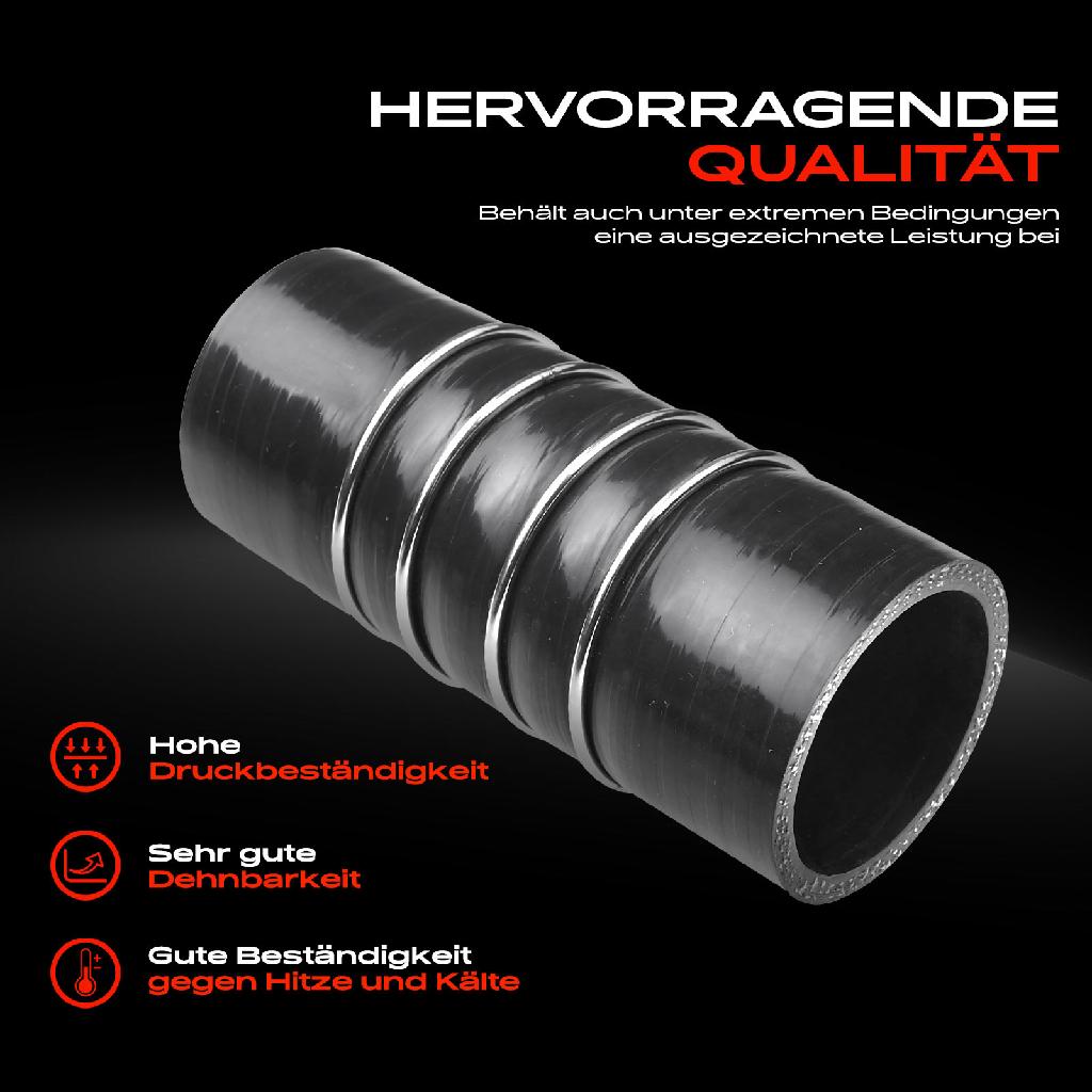 1x Kühlerschlauch Turboschlauch für Citroën Berlingo Kasten/MPV Multispace Pritsche/Fahrgestell Peugeot