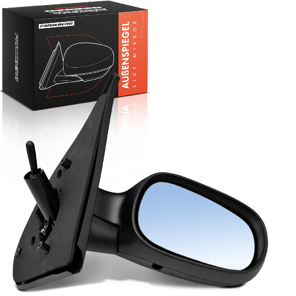 Frankberg 1x Außenspiegel Rechts für Renault Clio II BB CB SB0/1/2 1.6L 1.9L 2.0L 3.0L Bj ab 2001