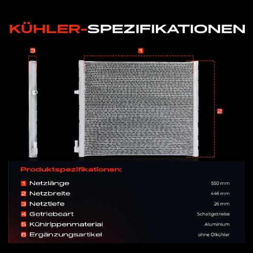Frankberg 1x Kühler Wasserkühler Motorkühler für BMW X5 E70 X6 E71 E72 F16 F86 2006-2019 Bild Frankberg 1x Kühler Wasserkühler Motorkühler für BMW X5 E70 X6 E71 E72 F16 F86 2006-2019