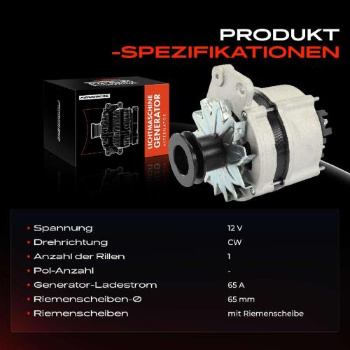 1x Lichtmaschine Generator für VW Golf 1 2 Passat Transporter Audi 80 100 Seat Bild 1x Lichtmaschine Generator für VW Golf 1 2 Passat Transporter Audi 80 100 Seat