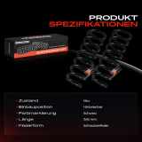 2x Fahrwerksfeder Hinterachse für Mazda 5 CR 2.0L 2005-2010