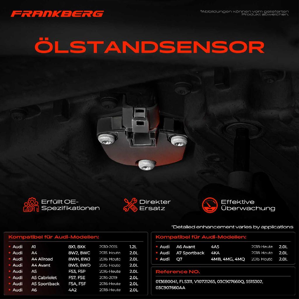 1x Ölstandsensor für Audi A1 A3 A4 A5 A6 Seat Exeo Ibiza IV Skoda
