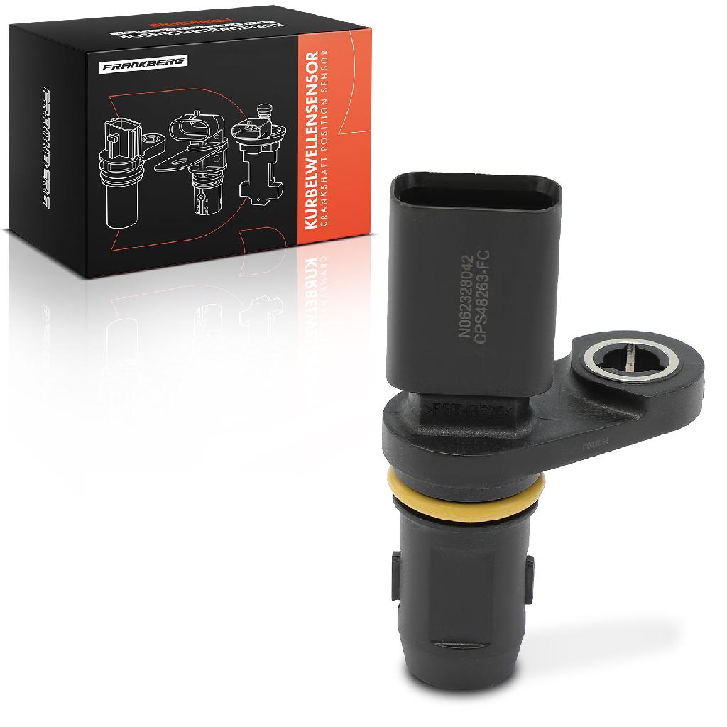 Frankberg 1x Kurbelwellensensor Impulsgeber für Fiat 500X 334 Tipo Kombi Schrägheck 356 1.6L 2014-2020