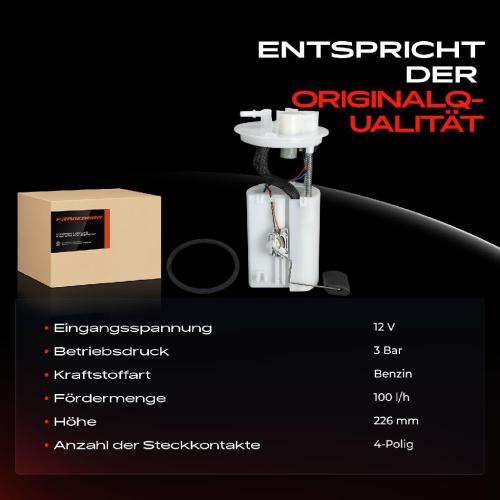 1x Kraftstoffpumpe für Hyundai i20 PB PBT 1.2L 1.4L 1.6L 2008-2012 Bild 1x Kraftstoffpumpe für Hyundai i20 PB PBT 1.2L 1.4L 1.6L 2008-2012