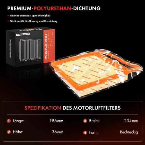 1x Luftfilter Filtereinsatz für Mercedes-Benz C-Klasse W205 E-Klasse W212 S-Klasse CLS GLC GLE SL Bild 1x Luftfilter Filtereinsatz für Mercedes-Benz C-Klasse W205 E-Klasse W212 S-Klasse CLS GLC GLE SL