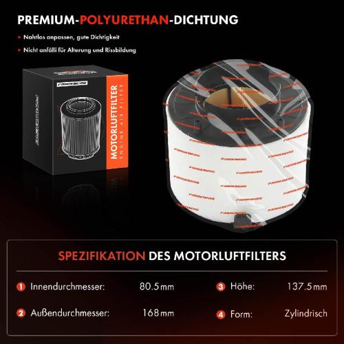 2x Luftfilter Filtereinsatz für Audi A4 8K2 A5 Cabriolet Sportback 8T3 8F7 Q5 Diesel Bild 2x Luftfilter Filtereinsatz für Audi A4 8K2 A5 Cabriolet Sportback 8T3 8F7 Q5 Diesel