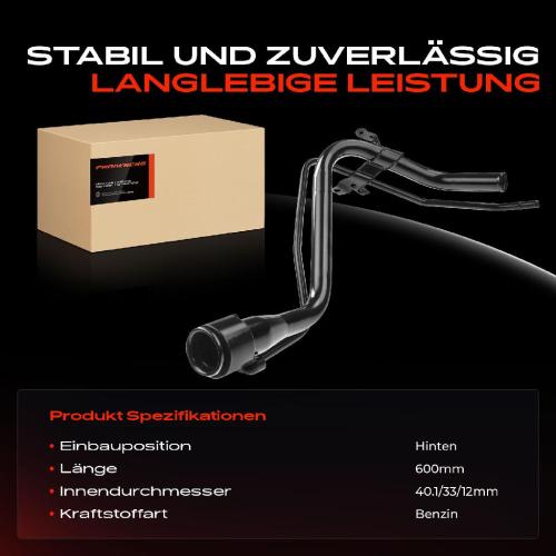 1x Kraftstoffeinfüllrohr Einfüllstutzen für Toyota Yaris P9 2005-2014 Bild 1x Kraftstoffeinfüllrohr Einfüllstutzen für Toyota Yaris P9 2005-2014