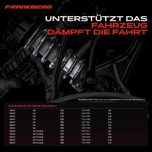 2x Fahrwerksfeder Hinterachse für BMW 3er E30 1.6L 1.8L 2.0L 2.3L 2.4L 2.5L 2.7L 1982-1994 Bild 2x Fahrwerksfeder Hinterachse für BMW 3er E30 1.6L 1.8L 2.0L 2.3L 2.4L 2.5L 2.7L 1982-1994