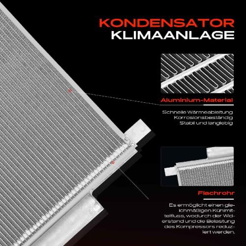 Frankberg 1x Kondensator Klimaanlage für Nissan Note E12 1.2 LPG Bj ab 2013 Bild Frankberg 1x Kondensator Klimaanlage für Nissan Note E12 1.2 LPG Bj ab 2013