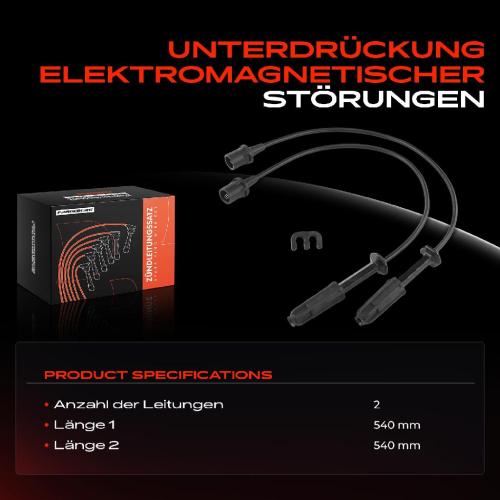 2x Zündleitungssatz Zündkabel für Mercedes-Benz W202 S202 C208 W210 S210 B901 Bild 2x Zündleitungssatz Zündkabel für Mercedes-Benz W202 S202 C208 W210 S210 B901