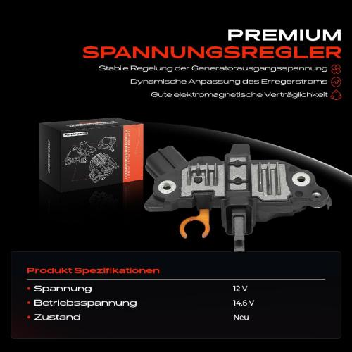 1x Lichtmaschinenregler Generatorregler für Ford Cougar EC Mondeo 2 Stufenheck BFP Bild 1x Lichtmaschinenregler Generatorregler für Ford Cougar EC Mondeo 2 Stufenheck BFP