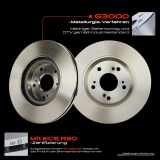 2x Bremsscheiben Vorderachse für Honda CR-V II RD 2.0L 2.2L 2002-2006