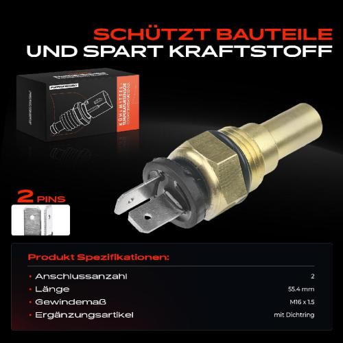 1x Sensor Kühlmitteltemperatur Temperatursensor für Mitsubishi Colt II III L300 III Bild 1x Sensor Kühlmitteltemperatur Temperatursensor für Mitsubishi Colt II III L300 III