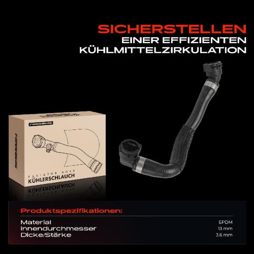 1x Kühlerschlauch Kühlwasserschlauch für BMW 5er F07 F10 F11 535i 6er F06 F12 F13 7er F01 F02 F03 F04 Bild 1x Kühlerschlauch Kühlwasserschlauch für BMW 5er F07 F10 F11 535i 6er F06 F12 F13 7er F01 F02 F03 F04