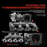 1x Turbolader Abgaskrümmer Einheit für Ford Transit Bus FB FC FD FS FZ Transit Kasten Pritsche/Fahrgestell FM