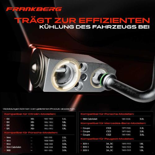 1x Expansionsventil Klimaanlage für Mercedes-Benz W123 S123 C123 Peugeot Citroën Bild 1x Expansionsventil Klimaanlage für Mercedes-Benz W123 S123 C123 Peugeot Citroën