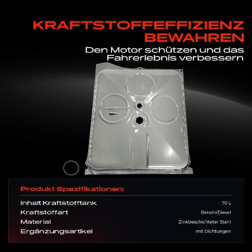 Frankberg 1x Kraftstofftank Kraftstoffbehälter für VW LT 28-35 40-55 I Pritsche/Fahrgestell Bild Frankberg 1x Kraftstofftank Kraftstoffbehälter für VW LT 28-35 40-55 I Pritsche/Fahrgestell