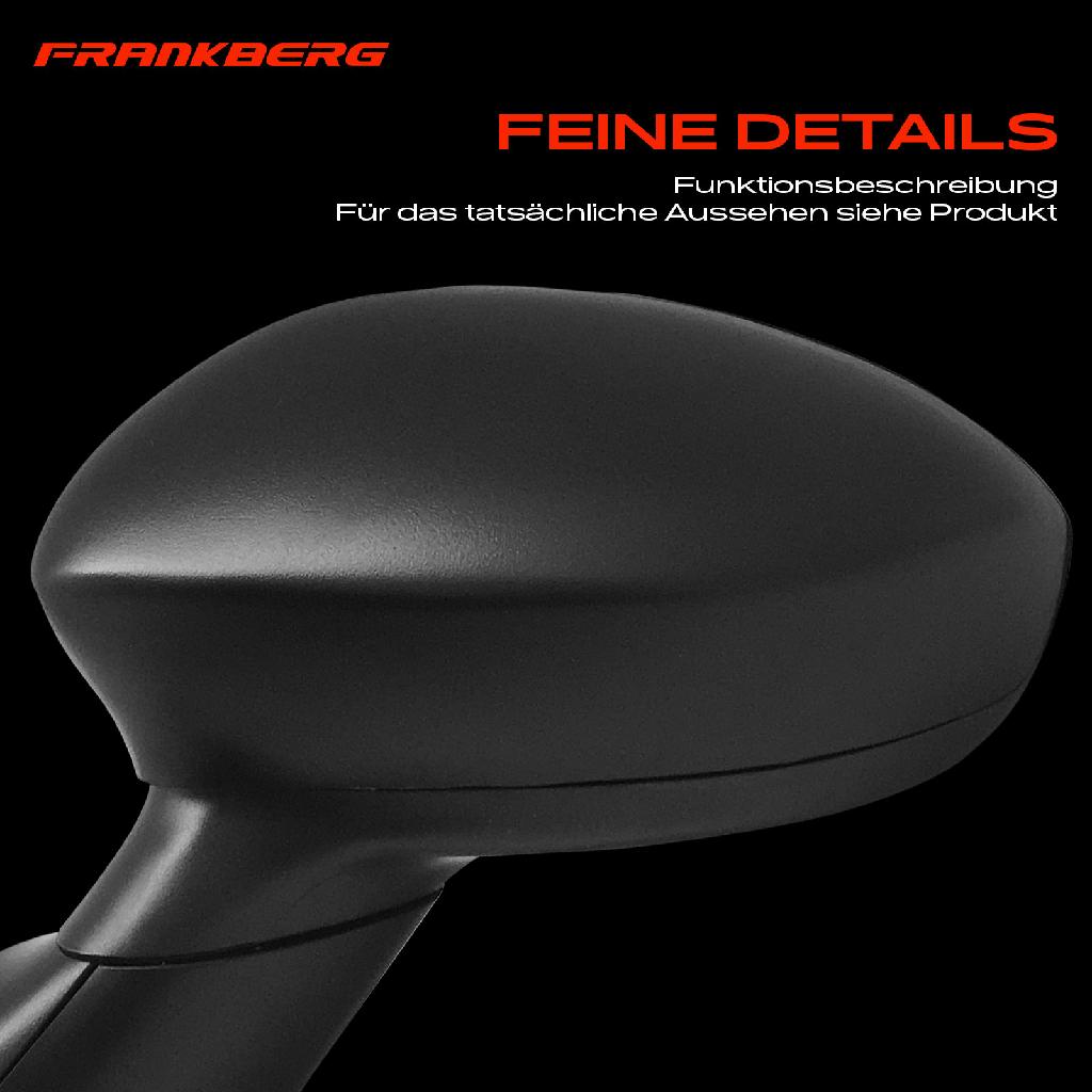 1x Außenspiegel Links für Fiat 500 312 500 C 500/595/695 500C/595C/695C Bj ab 2007