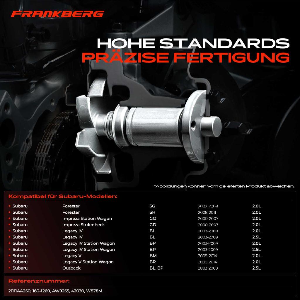 1x Wasserpumpe Kühlwasserpumpe für Subaru Forester SG SH Impreza Legacy IV Outback