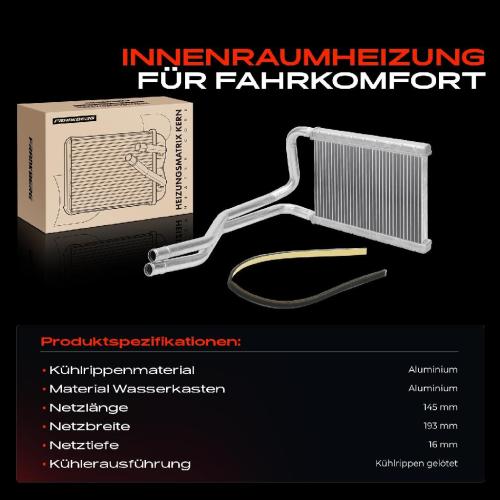 1x Wärmetauscher Innenraumheizung für Hyundai i20 PB PBT 1.1L-1.6L 2008-2015 Bild 1x Wärmetauscher Innenraumheizung für Hyundai i20 PB PBT 1.1L-1.6L 2008-2015
