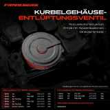 1x Ventil Kurbelgehäusentlüftung für BMW 3er F30 1er F20 5er F90 6er G32 7er X3 X4