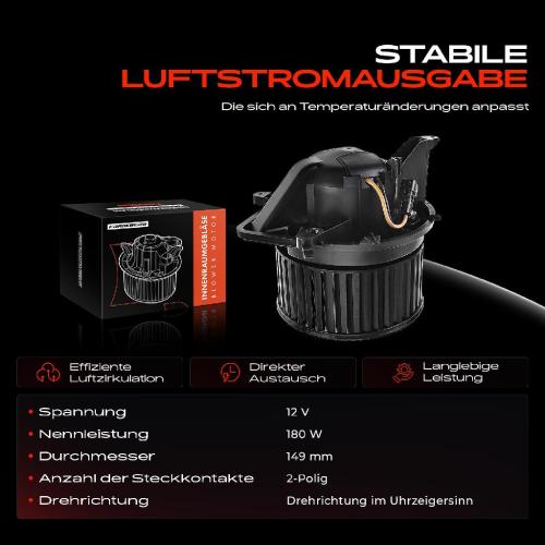 1x Gebläsemotor Innenraumgebläse für MINI Mini R55 R56 R57 R58 R59 R60 R61 Cooper Bild 1x Gebläsemotor Innenraumgebläse für MINI Mini R55 R56 R57 R58 R59 R60 R61 Cooper
