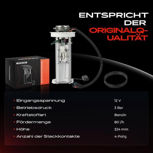 1x Kraftstoffpumpe für Jeep Cherokee XJ 2.5L 4.0L 1984-2001 Bild 1x Kraftstoffpumpe für Jeep Cherokee XJ 2.5L 4.0L 1984-2001