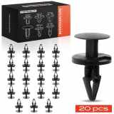 Frankberg 20x Befestigungsclips Radkasten für Ford C-Max Focus Opel Astra J