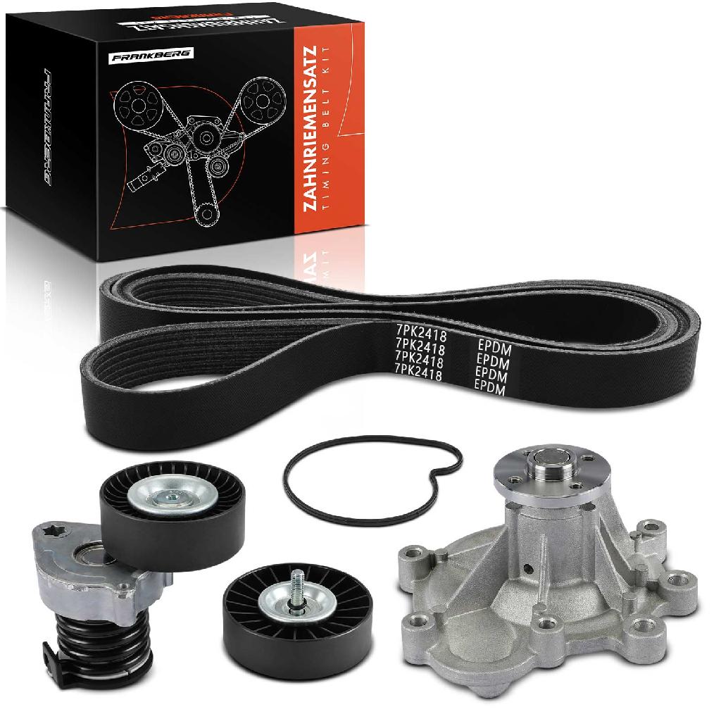 1x Keilrippenriemensatz Wasserpumpe für Mercedes-Benz W203 W204 S203 C209 W211