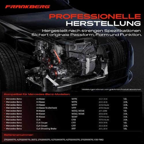 1x Spannrolle Riemenspanner für Mercedes-Benz W176 W177 W246 C117 Bild 1x Spannrolle Riemenspanner für Mercedes-Benz W176 W177 W246 C117