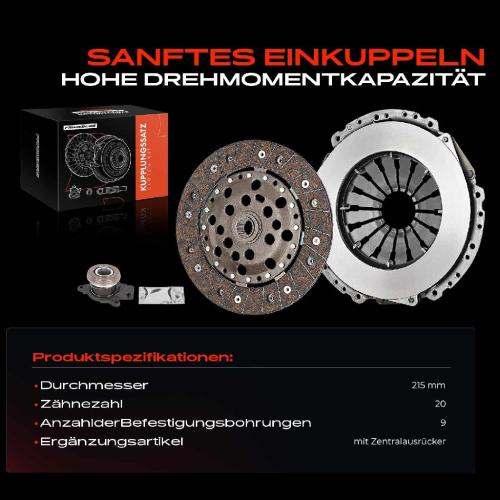 1x Kupplungssatz für Opel Agila (B) H08 Suzuki Splash EX Swift III EZ MZ Swift IV FZ NZ 1.2L Bild 1x Kupplungssatz für Opel Agila (B) H08 Suzuki Splash EX Swift III EZ MZ Swift IV FZ NZ 1.2L