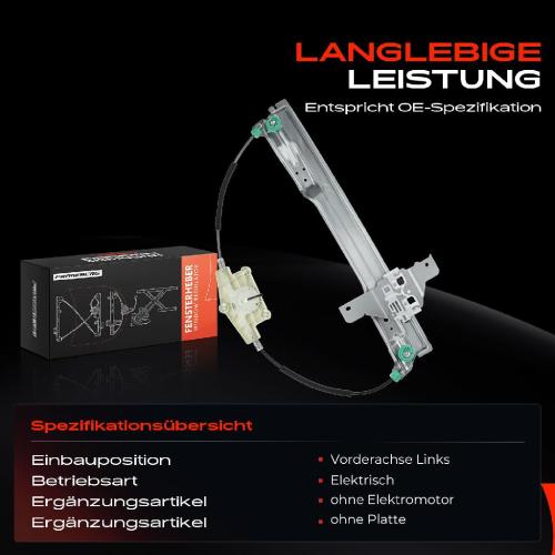 Frankberg 1x Fensterheber Vorne Links für Citroën C4 Stufenheck C4 I ab 2004 Bild Frankberg 1x Fensterheber Vorne Links für Citroën C4 Stufenheck C4 I ab 2004