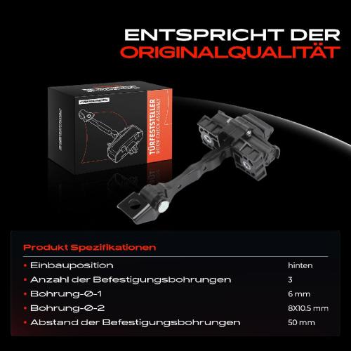 1x Türfeststeller Türfangband Türstopper Hinten für Skoda Roomster Praktik 5J7 5J Bild 1x Türfeststeller Türfangband Türstopper Hinten für Skoda Roomster Praktik 5J7 5J