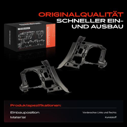 2x Stoßfänger Halter Vorne für VW Golf 6 VI 5K1 2.0L 2009-2013 Bild 2x Stoßfänger Halter Vorne für VW Golf 6 VI 5K1 2.0L 2009-2013