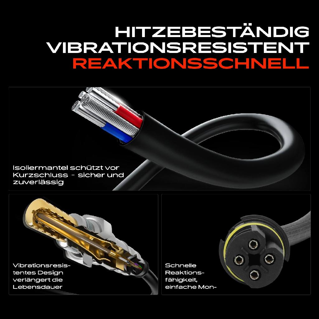 1x Lambdasonde Regelsonde/Diagnosesonde Vor/Nach Katalysator für Mercedes-Benz W210 S210 Sprinter