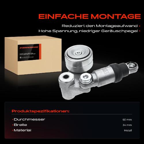 1x Spannrolle Riemenspanner für VW Phaeton Audi A8 Quattro 6.0L 6.3L 2004-2018 Bild 1x Spannrolle Riemenspanner für VW Phaeton Audi A8 Quattro 6.0L 6.3L 2004-2018